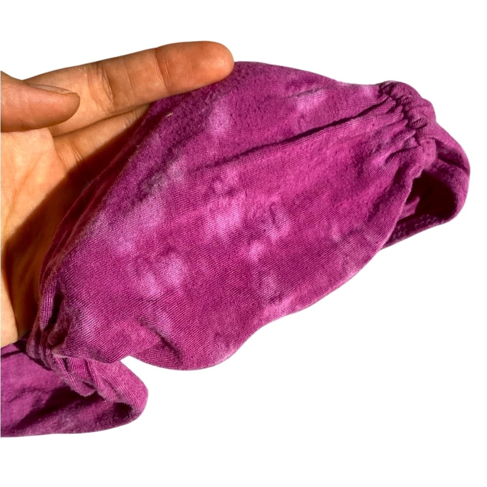 Indah Purple tie-dye bandeau - Picture 5 of 5